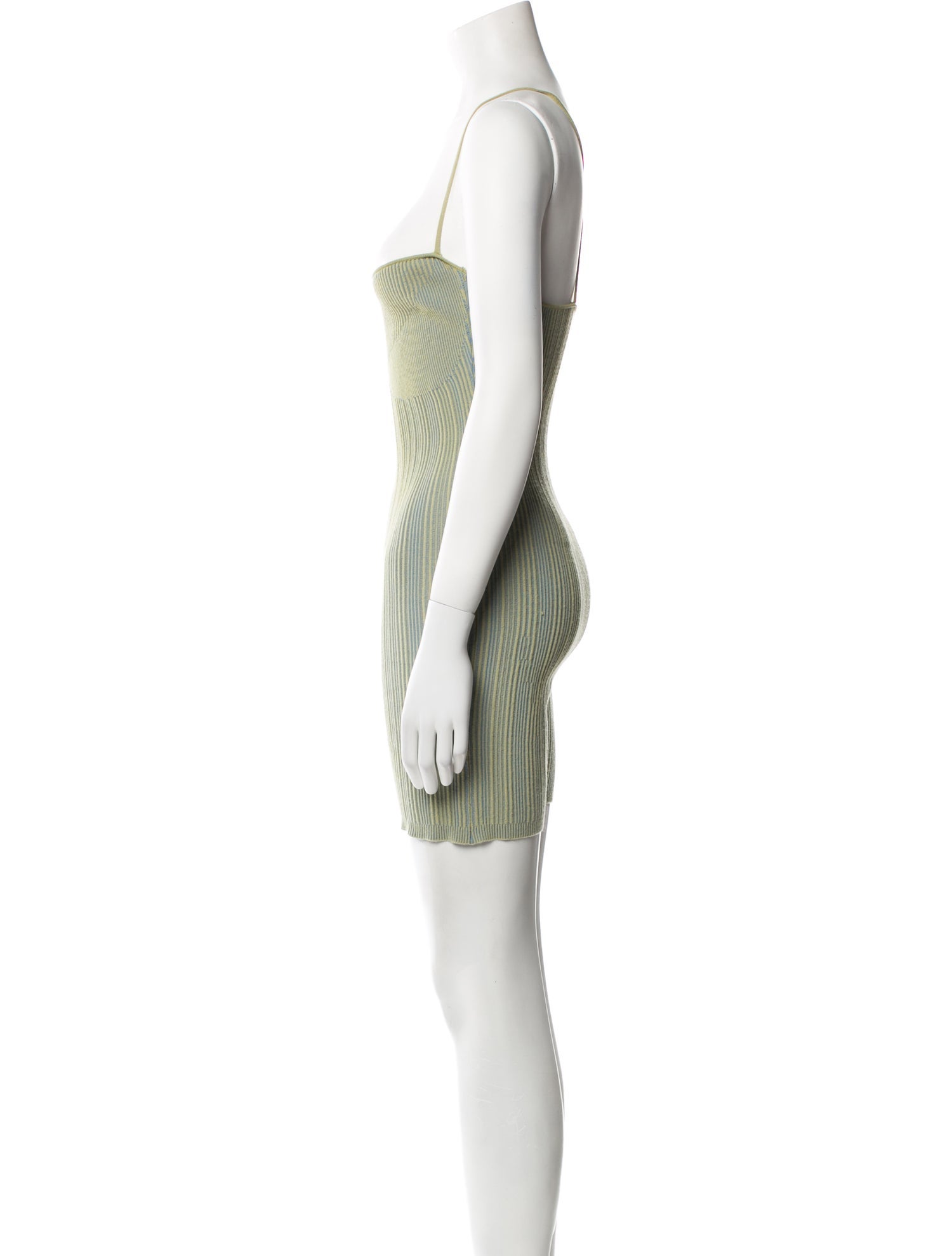 Jacquemus Striped V-Neck Romper